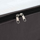 vidaXL Storage Box with Transparent Top Window Anthracite