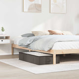 vidaXL Storage Box with Transparent Top Window Anthracite