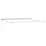 vidaXL Zonnescherm Frame Wit 2,5 x 2 m Poedergecoat staal
