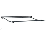 vidaXL Zonnescherm Frame Wit 2,5 x 2 m Poedergecoat staal