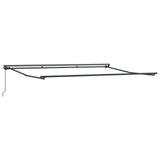 vidaXL Zonnescherm Frame Wit 2,5 x 2 m Poedergecoat staal