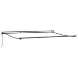 vidaXL Zonnescherm Frame Wit 2,5 x 2 m Poedergecoat staal