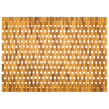 vidaXL Badmatten Naturel 65 x 100 cm Massief Acacia Hout