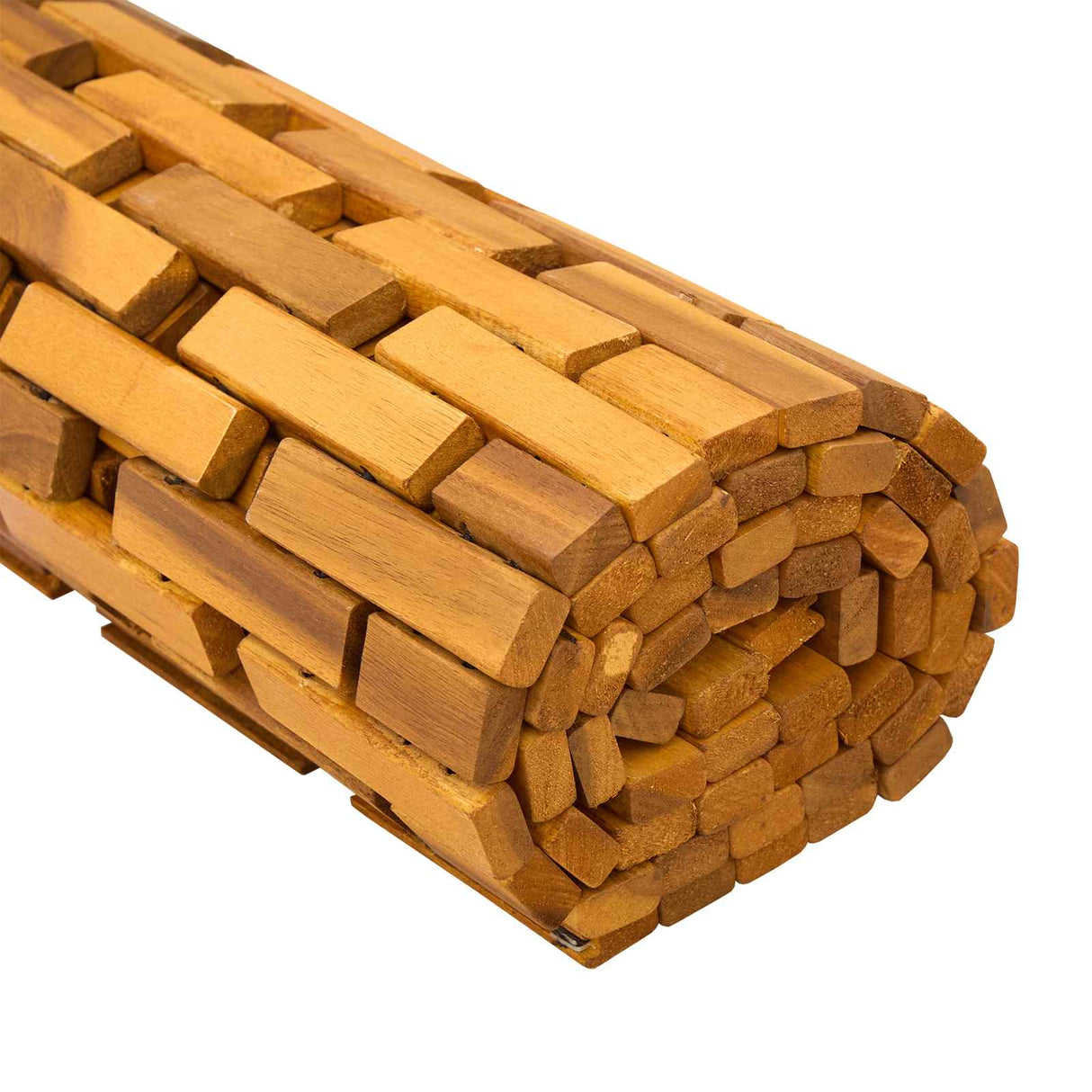vidaXL Badmatten Naturel 65 x 100 cm Massief Acacia Hout