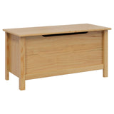 vidaXL Opbergbox HILL Honing bruin 90 x 40 x 45 cm Massief grenenhout