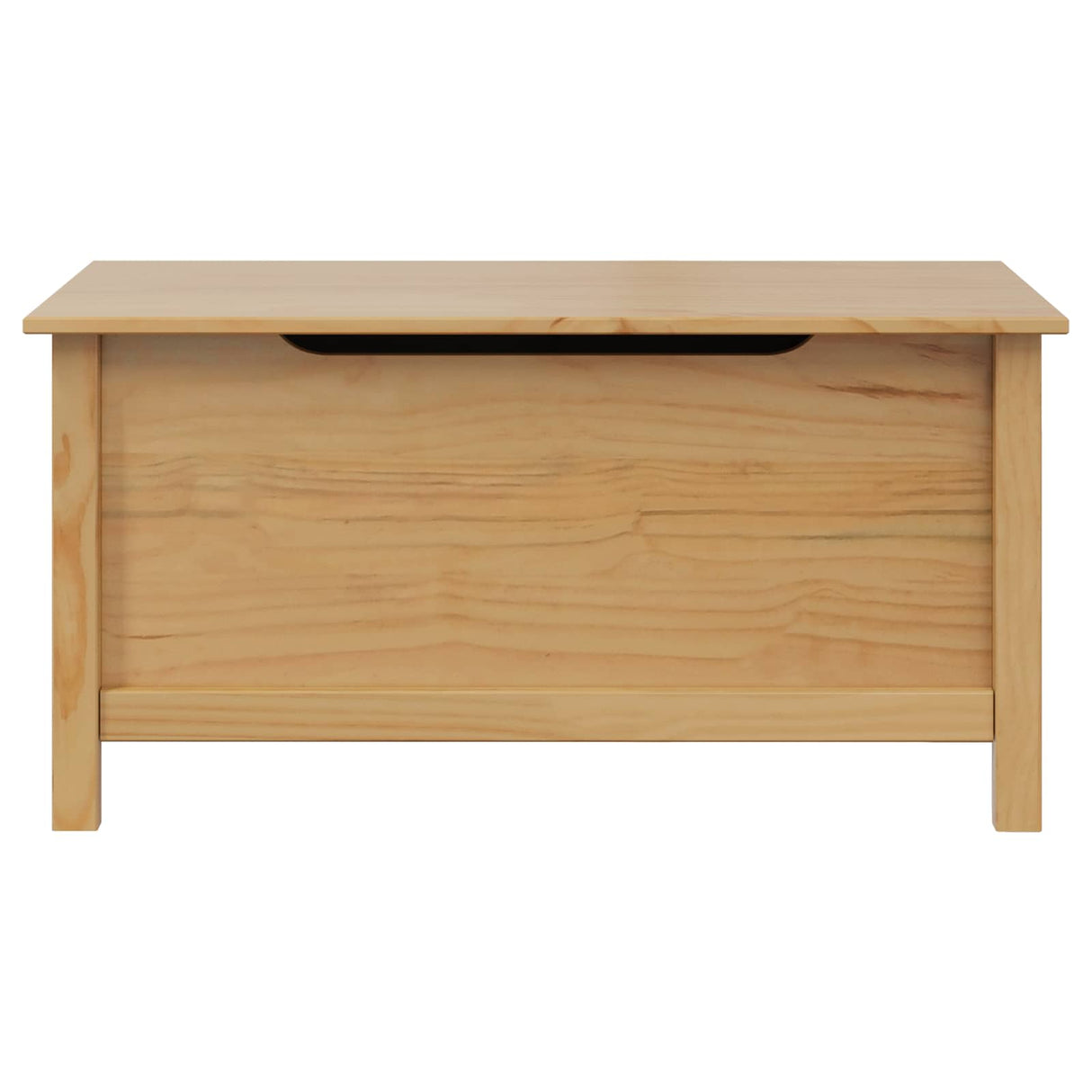 vidaXL Opbergbox HILL Honing bruin 90 x 40 x 45 cm Massief grenenhout