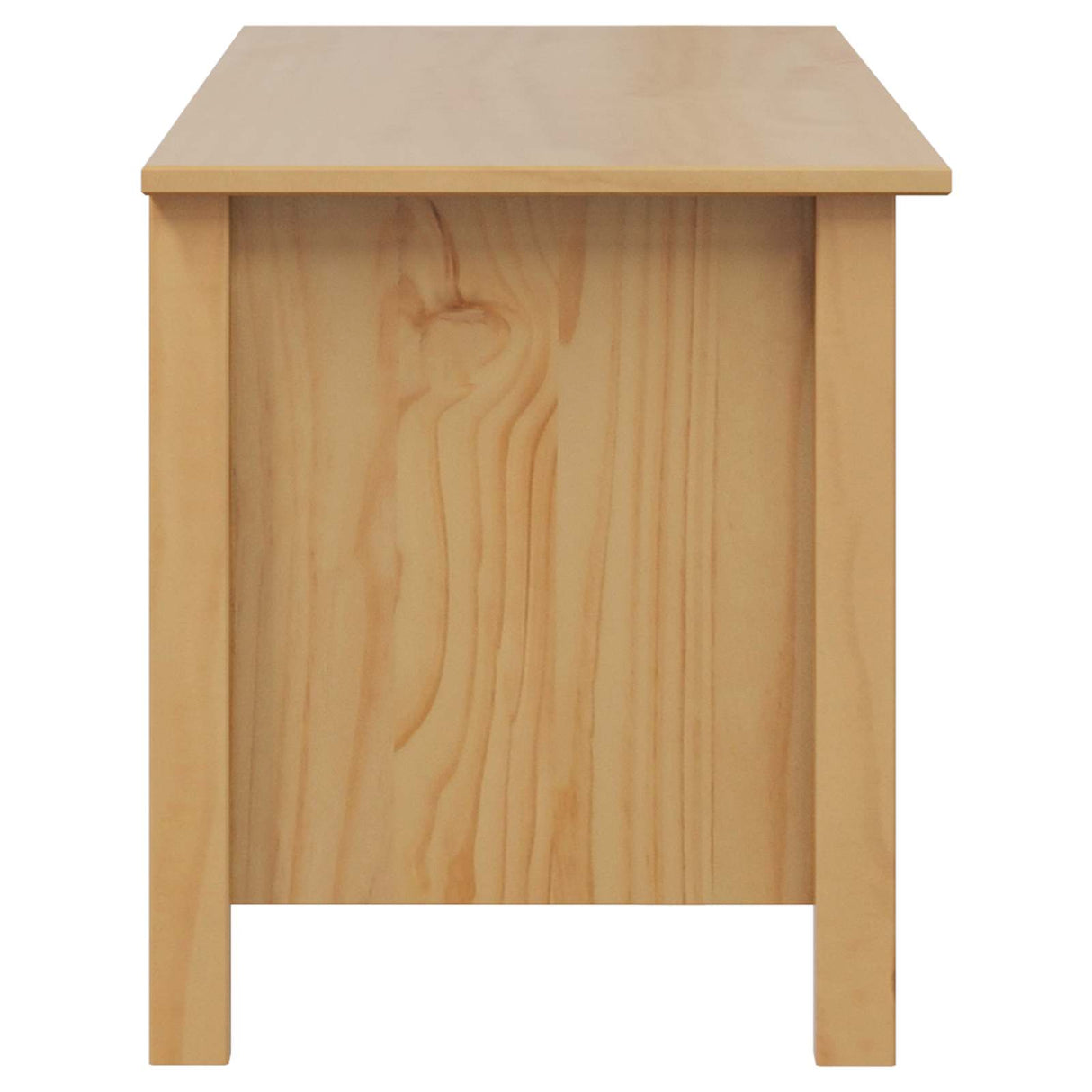 vidaXL Opbergbox HILL Honing bruin 90 x 40 x 45 cm Massief grenenhout