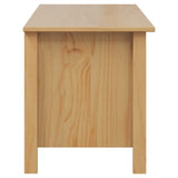 vidaXL Opbergbox HILL Honing bruin 90 x 40 x 45 cm Massief grenenhout