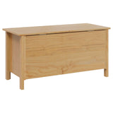vidaXL Opbergbox HILL Honing bruin 90 x 40 x 45 cm Massief grenenhout