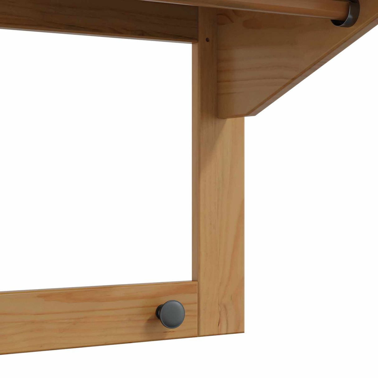 vidaXL Kapstok Honing bruin 90 x 35 x 41,5 cm Massief vurenhout