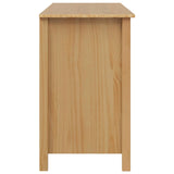 vidaXL Desk with Drawers with Drawer Honey Brown 100 x 45 x 74 cm