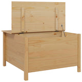 vidaXL Salontafel Honing bruin 79,5 x 79,5 x 49 cm Massief vurenhout