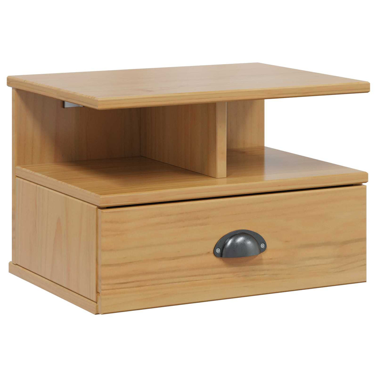 vidaXL Nachtkastje Honing bruin 40 x 31 x 27 cm Massief vurenhout
