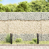 vidaXL Gabion Stones 25 kg Green 60-120 mm Glass