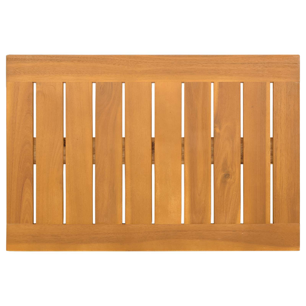 vidaXL Badmat Effen Bruin 60 x 40 cm Hout