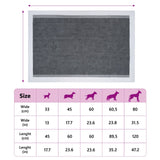 vidaXL Non-woven stof huisdier trainingspad 50 pcs 45 x 33 cm