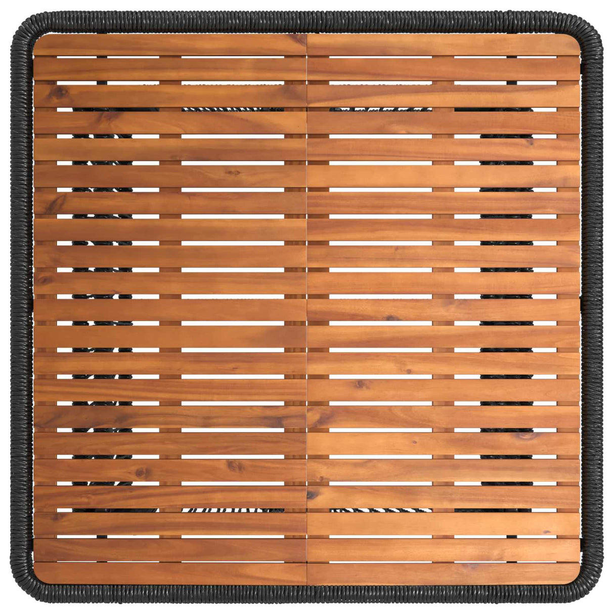vidaXL Tuin Eettafel Set met kussen 3 pcs Beige en Crème poly rattan