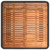 vidaXL Tuin Eettafel Set met kussen 3 pcs Beige en Crème poly rattan