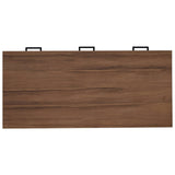 vidaXL Bureau met lades Naturel Massief Teakhout 80 x 50 x 75 cm