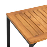 vidaXL Buitenmeubels set met kussen 4 pcs Crème
