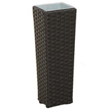 vidaXL Outdoor Set 3 pcs Black Metal