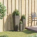 vidaXL Outdoor Set 3 pcs Black Metal