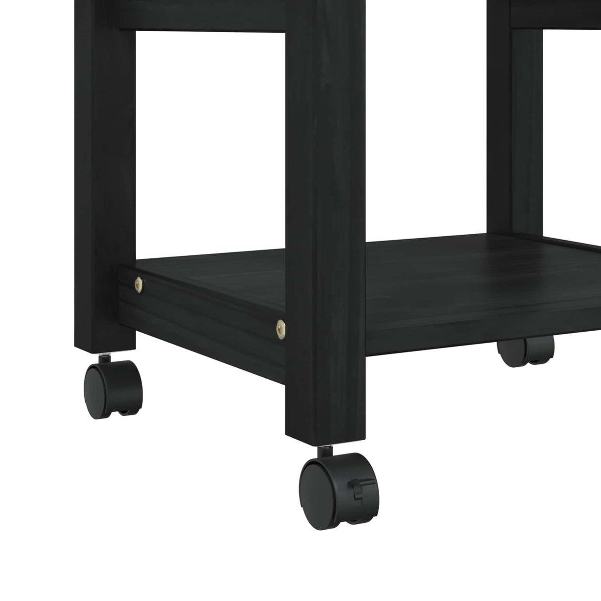 vidaXL Keukentrolley MONZA 48x40x88,5 cm massief grenenhout