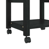vidaXL Keukentrolley MONZA 48x40x88,5 cm massief grenenhout