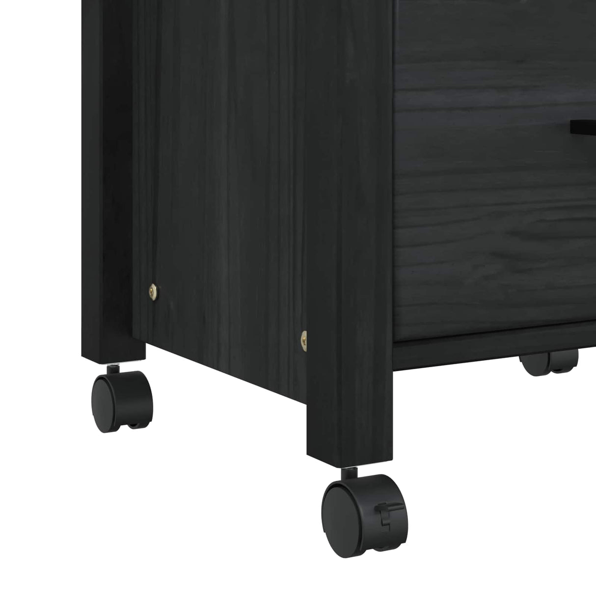 vidaXL Kitchen Trolley MONZA 48x40x88.5 cm Solid Pine Wood