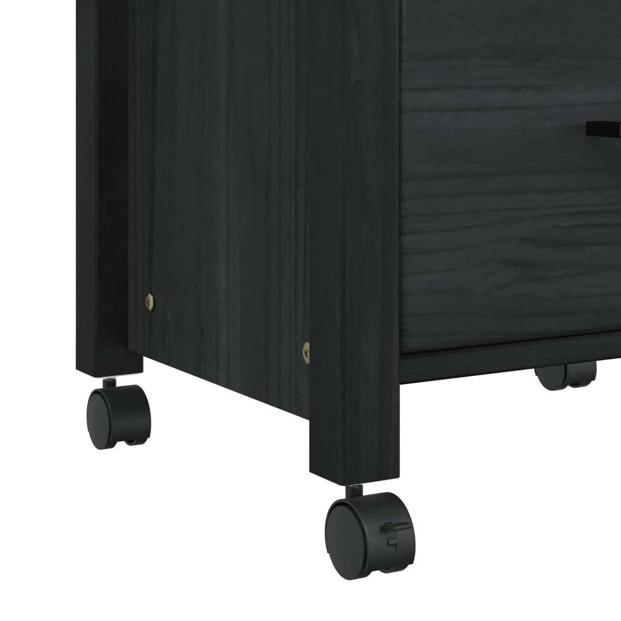 vidaXL Keukentrolley MONZA 48x40x88,5 cm massief grenenhout