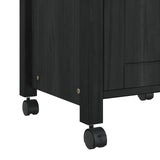 vidaXL Keukentrolley MONZA 48x40x88,5 cm massief grenenhout
