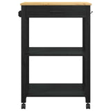 vidaXL Keukentrolley MONZA 60x40x88,5 cm massief grenenhout