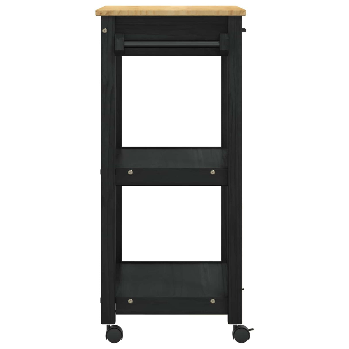 vidaXL Keukentrolley MONZA 60x40x88,5 cm massief grenenhout