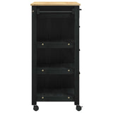 vidaXL Kitchen Trolley MONZA 84x40x88.5 cm Solid Pine Wood