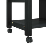 vidaXL Kitchen Trolley MONZA 84x40x88.5 cm Solid Pine Wood