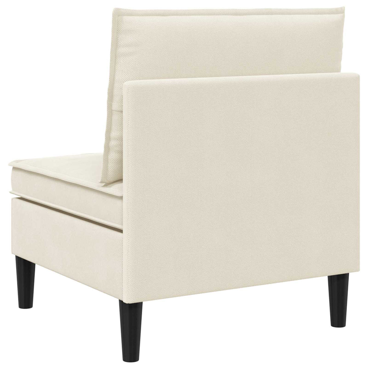 vidaXL Corner Sofa with Storage Cream Velvet