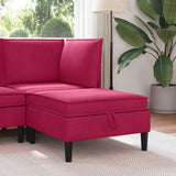 vidaXL Sofa with Storage Light Grey Velvet