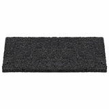 vidaXL Rubber granulaat patio pad Zwart 6 x 9 x 0,3 cm Rubber
