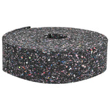 vidaXL Rubberen Roller Zwart Rubber