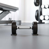 vidaXL Rubberen Roller Zwart Rubber