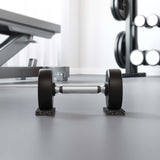 vidaXL Rubberen Roller Zwart Rubber