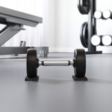 vidaXL Rubberen Roller Zwart Rubber