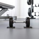 vidaXL Rubberen Roller Zwart Rubber