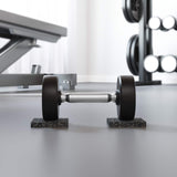 vidaXL Rubberen Roller Zwart Rubber