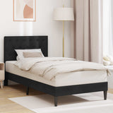 vidaXL Bedframe met hoofdeinde Lichtgrijs 80 x 200 cm Fluweel