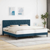 vidaXL Bedframe met hoofdeinde Lichtgrijs 80 x 200 cm Fluweel