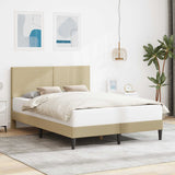 vidaXL Bedframe met hoofdeinde Lichtgrijs 80 x 200 cm Corduroy stof
