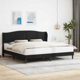vidaXL Bedframe met hoofdeinde Grijs 80 x 200 cm Kunstleer