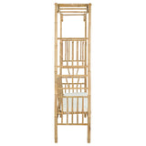 vidaXL Tuinboog met bank 115 x 50 x 205 cm Bamboe
