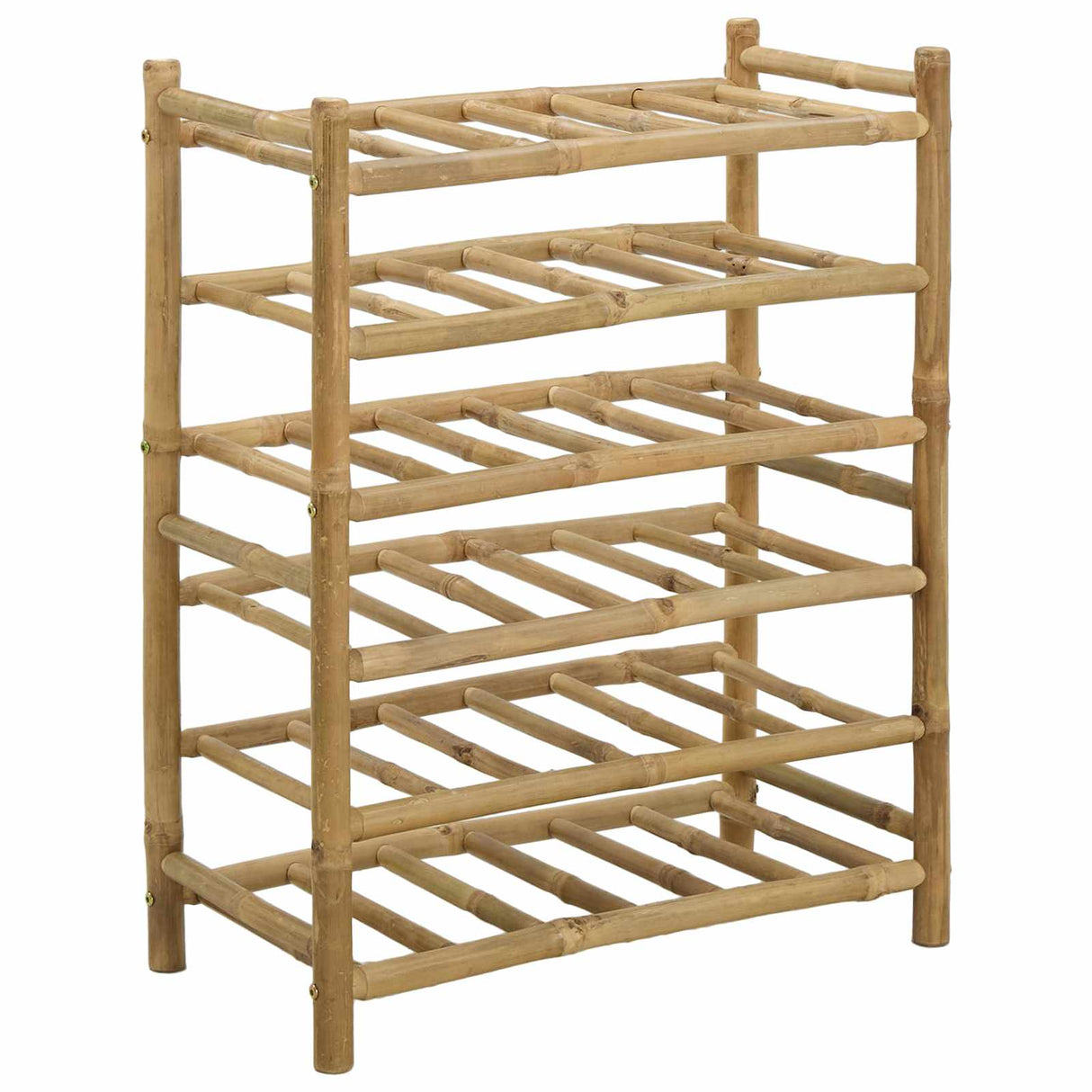 vidaXL Wine Rack Natural 32.5 x 29.5 x 36 cm Bamboo
